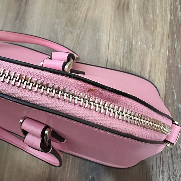 Kate Spade Pink Satchel with Silver Accents - Picture 9 of 9